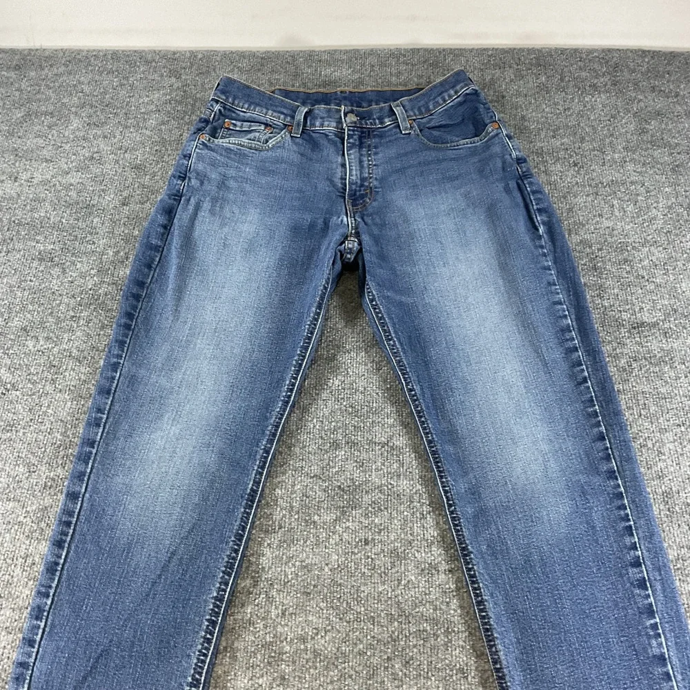 Levis 531 Athletic Slim Jeans Mens 33x30 Blue Stretch Denim Tapered Pants